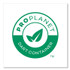 DART SOLO® 370PLAPLANET Compostable Paper Hot Cups, 10 oz, White/Green, 1,000/Carton