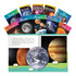 Encourage your students to aim for the stars with this classroom book set that provides a wealth of information about our solar system, stars and other celestial bodies. Fun labs offer hands-on learning opportunities that engage kids and help get them interested in science.  Captivating TIME for Kids content grabs the attention of young learners and helps spark an interest in space and science.  Brightly colored graphics and information-packed sidebars keep students engaged page after page, while hands-on lab activities get them up and moving.  Designed for students in grades 1 and 2.  10-book set includes titles like Sun, Asteroids and Comets, Planets, Neil Armstrong, Stars, Earth, Moons, Our Earth, Outer Space and The Solar System.