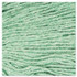 BOARDWALK 502GNEA Super Loop Wet Mop Head, Cotton/Synthetic Fiber, 5" Headband, Medium Size, Green