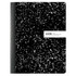 OFFICE DEPOT CJV2018  Brand Composition Books, 7-1/2in x 9-3/4in, Wide Ruled, 100 Sheets, Black/White, Case Of 24 Notebooks