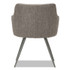 ALERA CS4351 Alera Captain Series Guest Chair, 23.8" x 24.6" x 30.1", Gray Tweed Seat, Gray Tweed Back, Chrome Base
