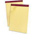 TOPS BUSINESS FORMS 22143 Ampad Mediumweight Quadrille Pad, 8 1/2in x 11in, Quadrille Ruled, 50 Sheets, Canary Yellow