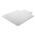 DEFLECTO CORPORATION CM13233B25 DuraMat Moderate Use Chair Mat for Low Pile Carpeting, Lipped, 45 x 53, Clear, 25/Pallet