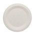 LOLLICUP USA, INC. KE-BPR06-1C Karat Earth 6in Round Bagasse Plates, Natural, Set Of 1,000 Plates