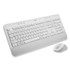 LOGITECH, INC. 920011018 Signature MK650 Wireless Keyboard and Mouse Combo for Business, 2.4 GHz Frequency/32 ft Wireless Range, Off White
