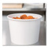 HUHTAMAKI Chinet® 60164 Paper Food Containers, 64 oz, White, 25/Pack, 10 Packs/Carton