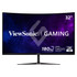 ViewSonic VX3218C-2K 32 Inch Curved 1ms 1440p 180hz Gaming Monitor with FreeSync Premium, Eye Care, HDMI and Display Port  CURVED DESIGN: 32 Inch QHD (2560x1440p) 1500R curved gaming monitor with thin bezelsMAXIMIZED GAMEPLAY: 180Hz refresh rate and 1ms MPRT response time (with DisplayPort) for ultimate gaming experienceULTRA-SMOOTH GAMING: FreeSync Premium technology enables fluid and tear-free gameplayENHANCED VIEWING COMFORT: Flicker-Free technology and Blue Light Filter for reduced eye fatigueGAME ON: An arsenal of pre-set customizable visual modes keeps you ready for any FPS, RTS, or MOBA gamesFLEXIBLE CONNECTIVITY: The VX3218C-2K supports laptops, PCs, and Macs with laptops, PCs and Macs with HDMI and DisplayPort inputs
