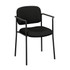 HNI CORPORATION VL616VA10 HON Scatter Stacking Guest Chair, Fixed Arms, Fabric, Black