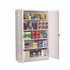 TENNSCO J2478SULGY Assembled Jumbo Steel Storage Cabinet, 48w x 24d x 78h, Light Gray
