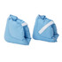 MABIS HEALTHCARE, INC. 555-8088-0100 DMI Soft Comforting Heel Protector Pillows, Blue, Pack Of 2