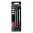 YAFA A PEN COMPANY Monteverde S132RD  Ballpoint Refills For Sheaffer Ballpoint Pens, Medium Point, 0.7 mm, Red, Pack Of 2 Refills