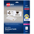 AVERY PRODUCTS CORPORATION 5371 Avery Printable Business Cards With Sure Feed Technology For Laser Printers, 2in x 3.5in, White, 250 Blank Cards