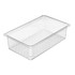 CAMBRO MFG. CO. Cambro 15CLRCW135  Camwear GN 1/1 Size 5in Colander Pans, Clear, Set Of 6 Pans