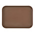 CAMBRO MFG. CO. PT1216167 Cambro Rectangular Camtread Trays, 12in x 16in, Brown, Set Of 24 Trays