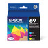 EPSON AMERICA INC. Epson T069520-S  69 DuraBrite Ultra Cyan, Magenta, Yellow Ink Cartridges, Pack Of 3, T069520