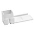 AMAX INCORPORATED Bostitch KT2-BASEPHONE-WHT  Konnect Desk Organizer Power Base, White