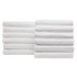 1888 MILLS, LLC N3M87120WHT-NAKED 1888 Mills Naked Full Flat Sheets, 87in x 120in, White, Pack Of 24 Sheets