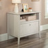 SAUDER WOODWORKING CO. 433625 Sauder Larkin Ledge 34inW x 19-1/2inD Lateral 1-Drawer File Cabinet, Glacier Oak