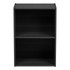 IRIS USA, INC. Iris 596480  24inH 2-Tier Storage-Shelf, Black