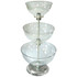 AZAR INTERNATIONAL INC 720302 Azar Displays 3-Tier Bowl Display, 24inH x 12inW x 12inD, Clear