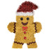 AMSCAN 244234  Christmas Small Tinsel 6-Piece 3D Gingerbread, 5-3/4inH x 4-1/2inW x 1-1/4inD, Brown