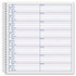 TOPS BUSINESS FORMS 4416 TOPS Voice Message Log Book