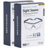 Clean your eyeglasses and electronic devices with Bausch & Lomb Sight Savers Lens Cleaning Tissues. Available in a convenient dispenser box, these lens wipes make it easy to keep a variety of items clean and clear around the office.  Ideal for most glass and plastic surfaces, such as eyeglasses, safety glasses, camera lenses, smartphones, tablets and computer monitors.  Silicone-free tissues are pre-moistened with an anti-fog, anti-static cleaning solution.  Individually wrapped for easy portability in a bag, pocket or purse.  Box can be used as a countertop or wall-mounted dispenser.  Contains isopropyl alcohol - do not use with contact lenses.