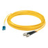 ADD-ON COMPUTER PERIPHERALS, INC. AddOn ADD-ST-LC-3M9SMF  3m LC to ST OS1 Yellow Patch Cable - Patch cable - LC/UPC single-mode (M) to ST/UPC single-mode (M) - 3 m - fiber optic - duplex - 9 / 125 micron - OS1 - halogen-free - yellow