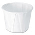 DART SOLO® 050 Paper Portion Cups, 0.5 oz, White, 250/Bag, 20 Bags/Carton