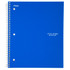 Choose a notebook that keeps up with your busy school day. The Five Star 1 Subject College Ruled Notebook is the smart choice for all your notetaking and homework needs.  Neat Sheet perforated for easy page removal.  Bound by Spiral Lock wire to keep contents secure.  Full-size pockets for storing loose documents.
