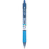 PILOT CORPORATION OF AMERICA 34801 Pilot B2P "Bottle To Pen" Retractable Ballpoint Pens, Medium Point, 1.0 mm, 82% Recycled, Translucent Blue Barrels, Blue Ink, Pack Of 12