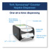 SCA TISSUE Tork® 6432000 Xpressnap Counter Napkin Dispenser, 7.5 x 12.1 x 5.7, Black
