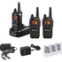 MIDLAND RADIO CORPORATION LXT633VP3 Midland LXT633VP3 Two-Way Radio Three Pack - 22 Radio Channels - Upto 158400 ft - 121 Total Privacy Codes - Silent Operation, Hands-free - AAA - Nickel Metal Hydride (NiMH) - Black - 3 / Each