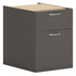 HNI CORPORATION HONPLPHBFLS1 HON Mod HLPLPHBF Pedestal - 15in x 20in20in - 2 x Box, File Drawer(s) - Finish: Slate Teak