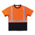 TENACIOUS HOLDINGS, INC. ergodyne® 23518 GloWear 8283BK Class 2 Lightweight Performance Hi-Vis T-Shirt, Polyester, 4X-Large, Orange