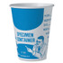 DART SOLO® SC378 Paper Specimen Cups, 8 oz, Blue/White, 50/Sleeve, 20 Sleeves/Carton