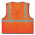 TENACIOUS HOLDINGS, INC. ergodyne® 21089 GloWear 8216BA Class 2 Breakaway Mesh ID Holder Vest, Polyester, 4X-Large/5X-Large, Orange