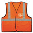 TENACIOUS HOLDINGS, INC. ergodyne® 21089 GloWear 8216BA Class 2 Breakaway Mesh ID Holder Vest, Polyester, 4X-Large/5X-Large, Orange