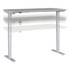 BUSH INDUSTRIES INC. M4S6030PGSK Bush Business Furniture Move 40 Series Electric Height-Adjustable Standing Desk, 28-1/6inH x 59-4/9inW x 29-3/8inD, Platinum Gray/Cool Gray Metallic, Standard Delivery