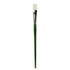 PRINCETON ARTIST BRUSH CO. 6100F-12 Princeton Synthetic Bristle Oil And Acrylic Paint Brush 6100, Size 12, Flat Bristle, Synthetic, Green