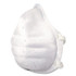 HONEYWELL ENVIRONMENTAL DC300N95 ONE-Fit N95 Single-Use Molded-Cup Particulate Respirator, One Size Fits Most, White, 10/Pack