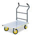 SAFCO PRODUCTS 4053NC Stow-Away Platform Truck, 1,000 lb Capacity, 24 x 39 x 40, Aluminum/Black