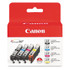 INNOVERA Canon® 2946B004 2946B004 (CLI-221) Ink, Black/Cyan/Magenta/Yellow, 4/Pack