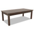 ALERA VA7548MY Alera Valencia Series Occasional Table, Rectangle, 47.25w x 19.13d x 16.38h, Mahogany