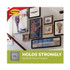 3M/COMMERCIAL TAPE DIV. Command™ 70005152858 Sawtooth Picture Hanger Value Pack, Large, Plastic, White, 5 lb Capacity, 3 Hooks and 6 Strips/Pack