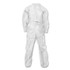 SMITH AND WESSON KleenGuard™ 49104 A20 Breathable Particle Protection Coveralls, Zip Closure, X-Large, White
