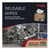 KIMBERLY-CLARK PROFESSIONAL WypAll® 41044 Power Clean X80 Cloths, HYDROKNIT, BRAG Box, 11.1 x 16.8, White, 152/Carton
