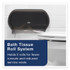SCA TISSUE Tork® 59TR Twin Standard Roll Bath Tissue Dispenser, 12.75 x 5.57 x 8.25, Smoke