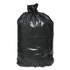 WEBSTER INDUSTRIES Earthsense® Commercial RNW4750 Linear Low Density Recycled Can Liners, 56 gal, 1.25 mil, 43" x 48", Black, 10 Bags/Roll, 10 Rolls/Carton