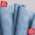 KIMBERLY-CLARK PROFESSIONAL WypAll® 12889 X90 Cloths, Jumbo Roll, 2-Ply, 12.4 x 12.2, Blue Denim, 450/Roll